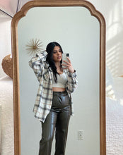 Load image into Gallery viewer, Layer Me Oversized Flannel - Cream
